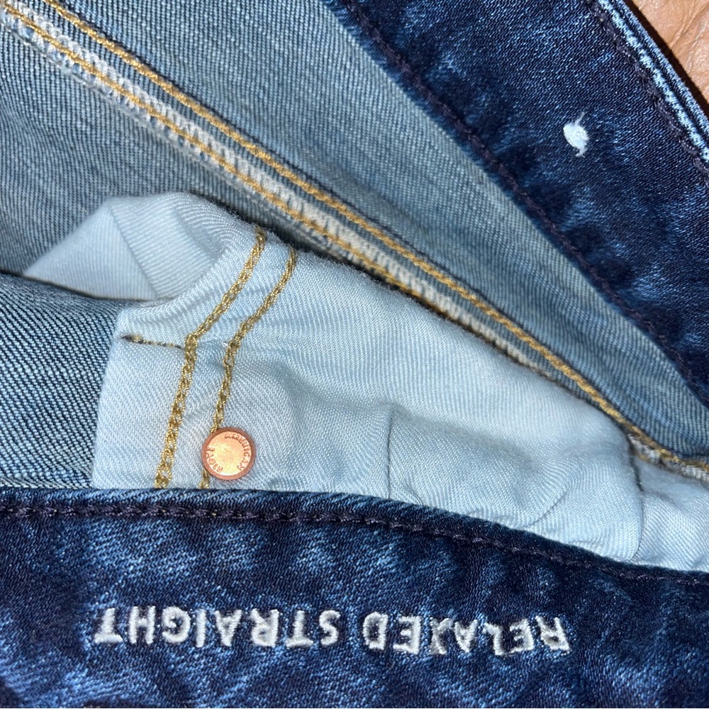 34x36 American Eagle Outfitters AirFlex+ Blue Jeans - Picture 3 of 6